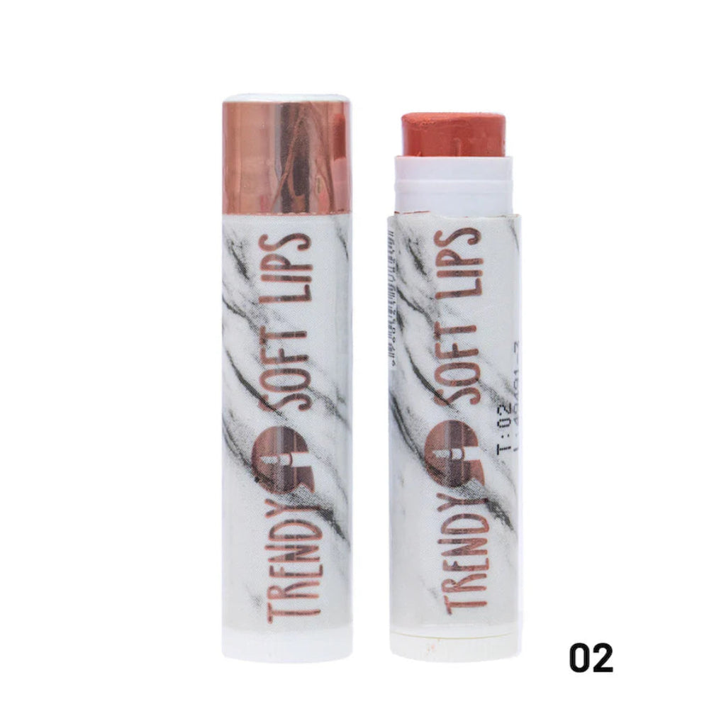 Bálsamo Labial Hidratante con Color Soft Lips Trendy