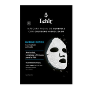 Máscara Facial Burbujas Bubble Detox Carbón Activado 25 ml Lehit