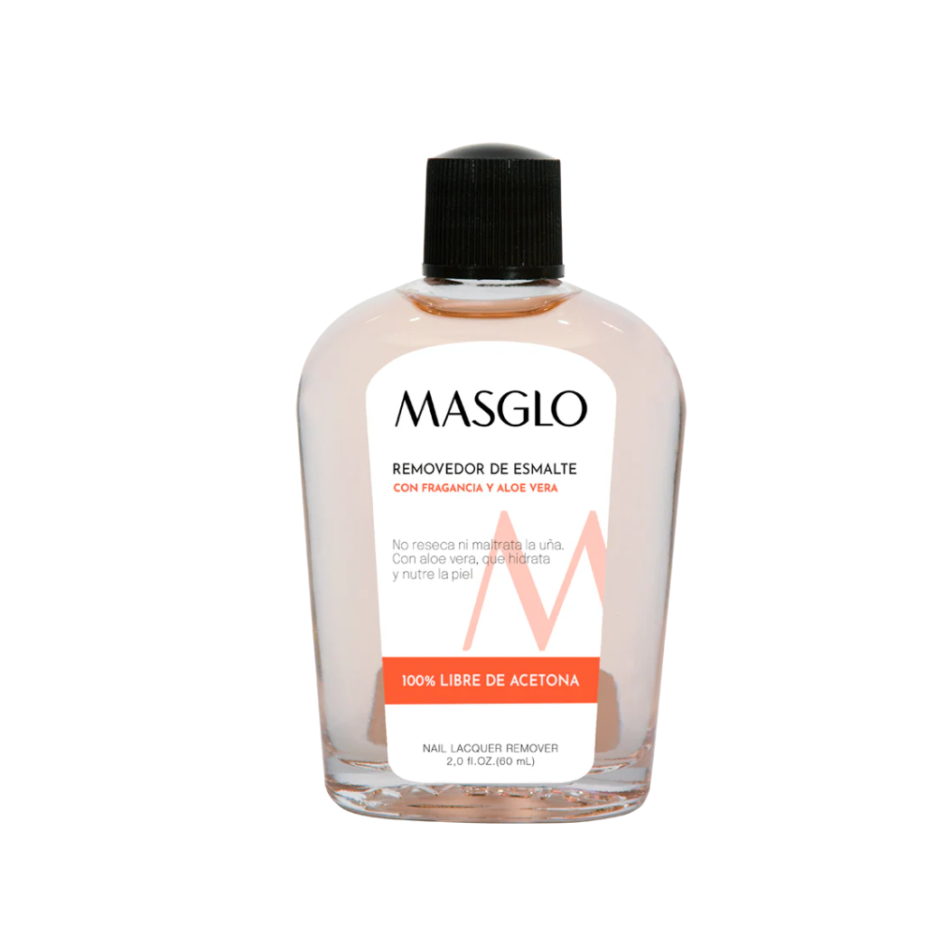 Removedor de Esmalte Aloe Vera 60 ml Masglo