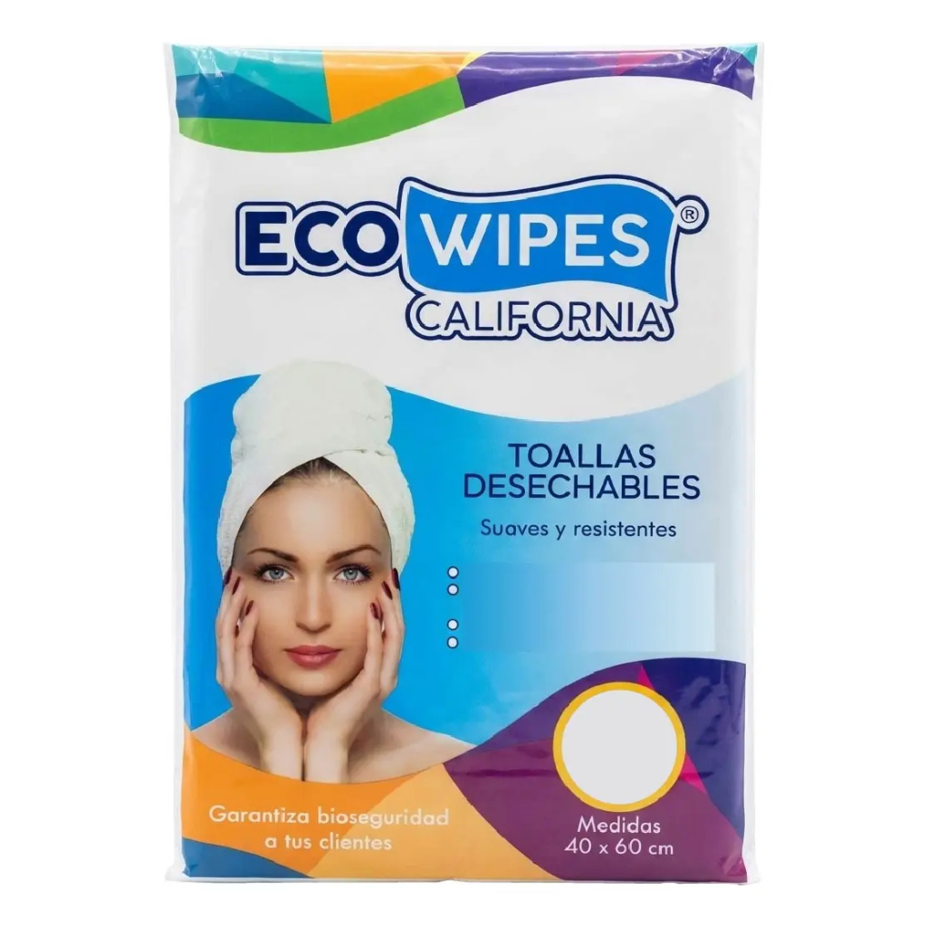 Toallas Desechables Eco Wipes para Manicure x5 Unidades