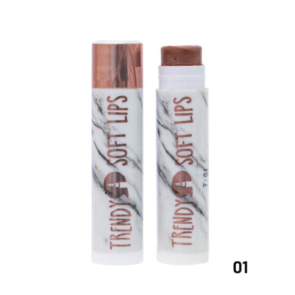 Bálsamo Labial Hidratante con Color Soft Lips Trendy