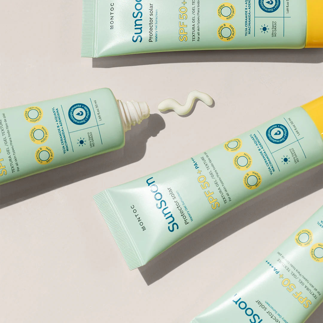 Protector Solar Ultraligero en Gel Sunsoon SPF50+ 50 ml Montoc