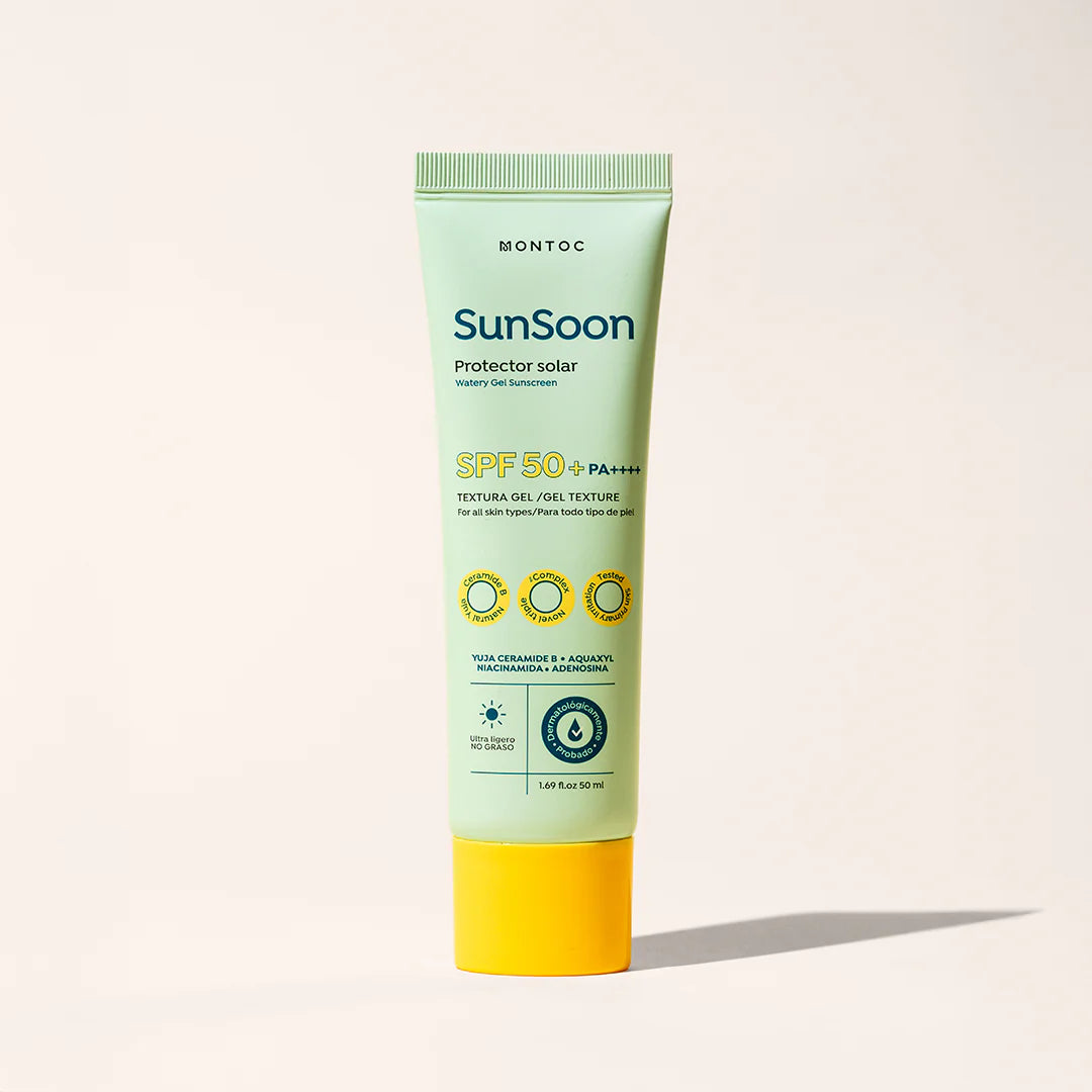 Protector Solar Ultraligero en Gel Sunsoon SPF50+ 50 ml Montoc