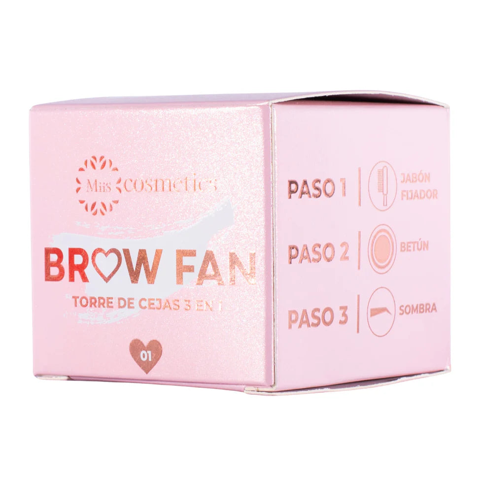 Torre de Cejas 3 en 1 Brow Fan TBF01