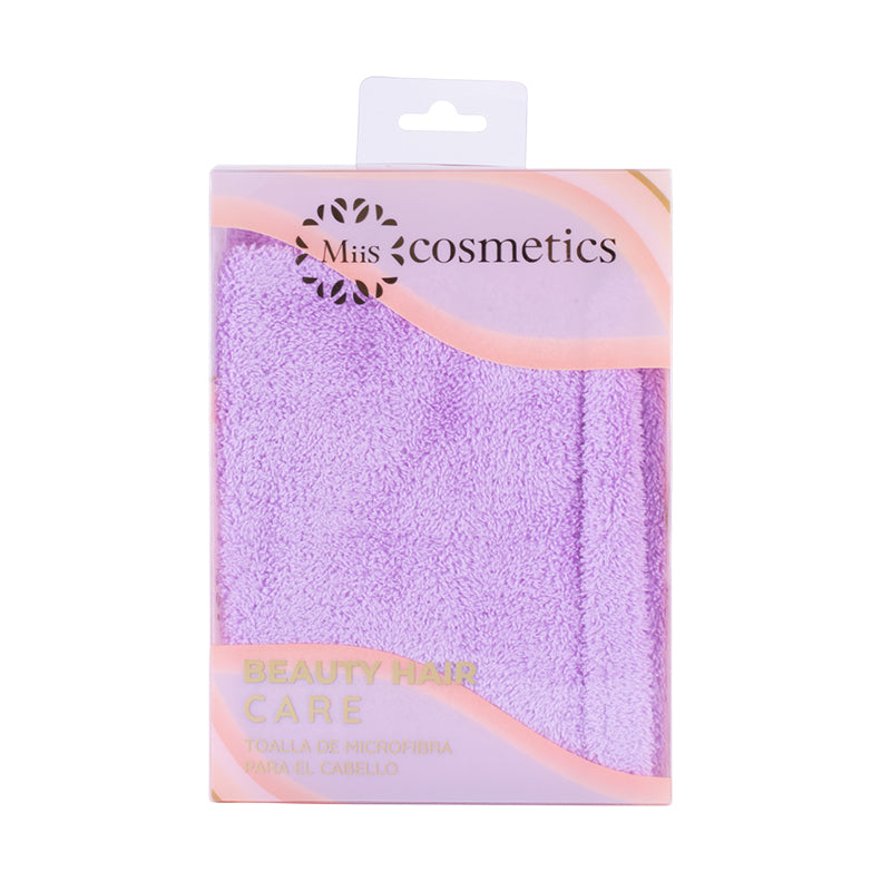 Toalla de Microfibra para Cabello TBP01 Miis Cosmetics