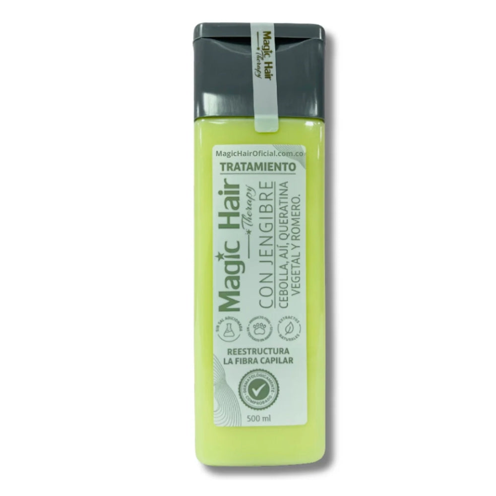 Tratamiento Jengibre y Cebolla 500ml Magic Hair
