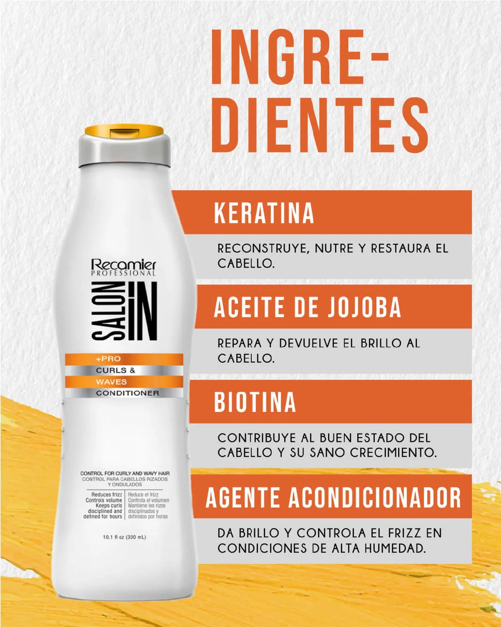 Acondicionador Curls & Waves Salon In Recamier 300 ml