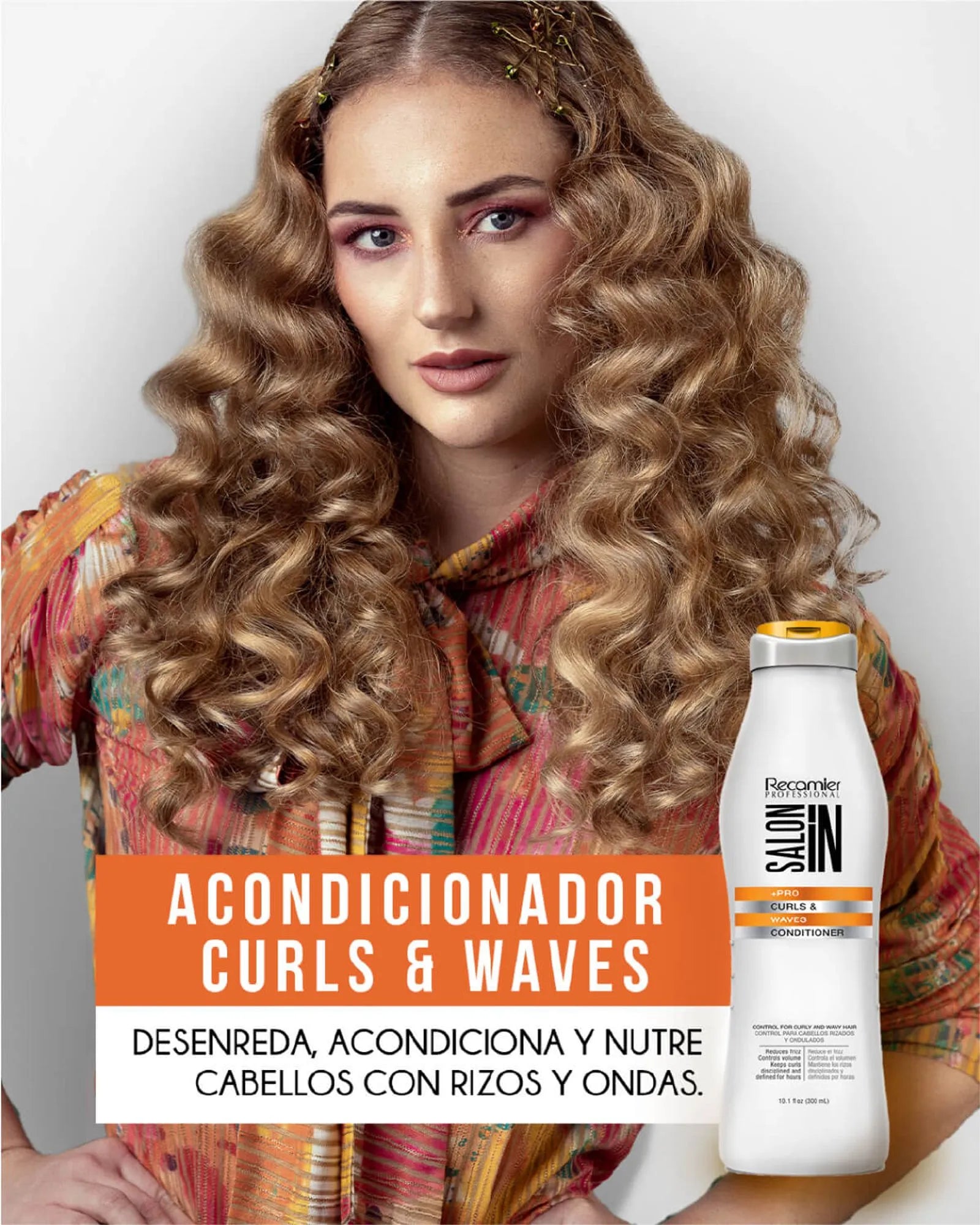 Acondicionador Curls & Waves Salon In Recamier 300 ml
