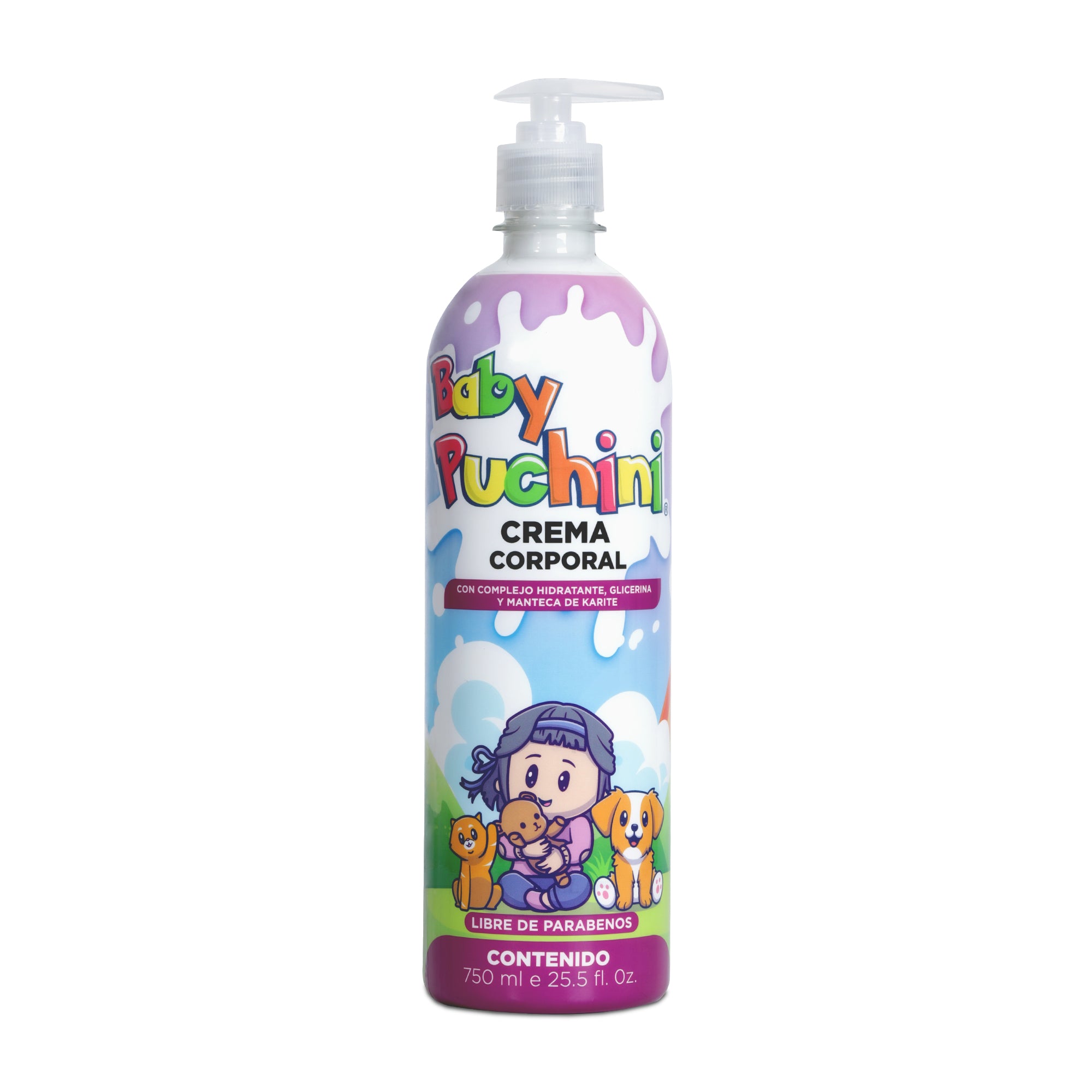 Crema Corporal Baby Puchini 750 ml Lissia