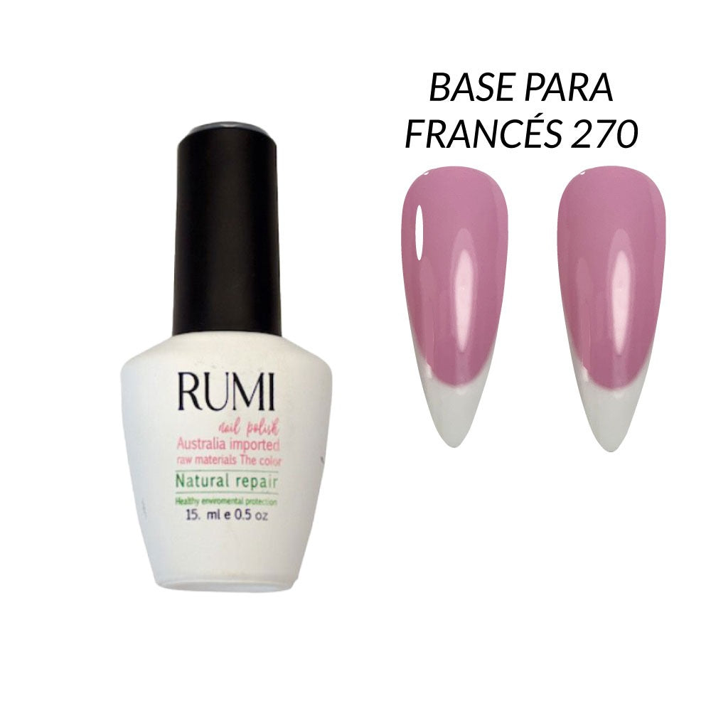 Esmalte Semipermanente 270 Rumi - Traslúcido