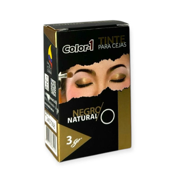 Tintura para Cejas Color 1 Frasco 3 g