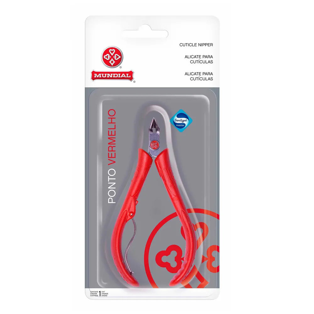 Alicate Para Cutículas Ponto Vermelho Mundial