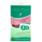 Bandas Depilatorias Corporales Menta Bell Franz x6 Unidades