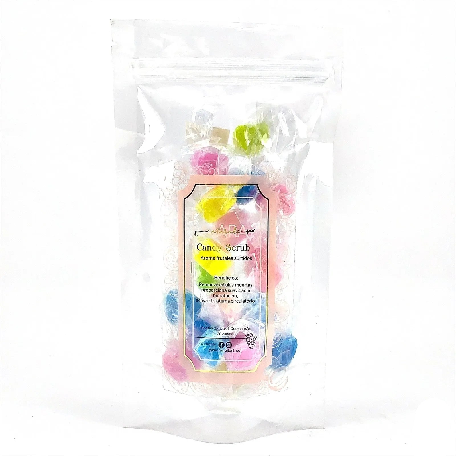 Candy Scrub x20 unidades Mara Gel