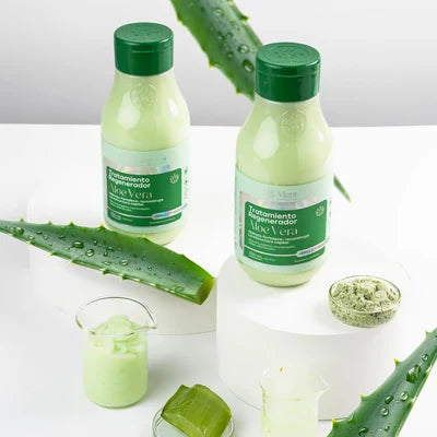 TRATAMIENTO ACONDICIONADOR ALOE VERA *550ML MENTA HAIR