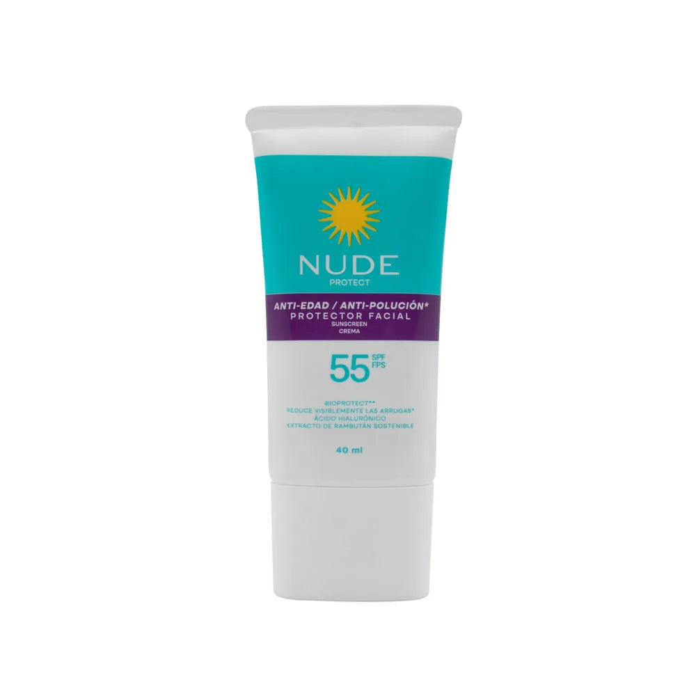 Bloqueador Solar Facial Antiedad SPF50 40 ml Nude