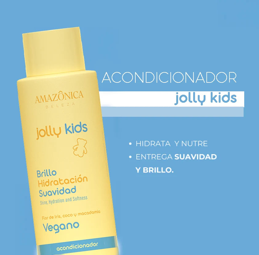 ACONDICIONADOR JOLLY KIDS *500ML AMAZONICA BELEZA
