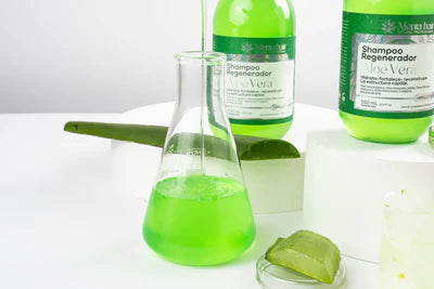 SHAMPOO REGENERADOR ALOE VERA *550ML MENTA HAIR