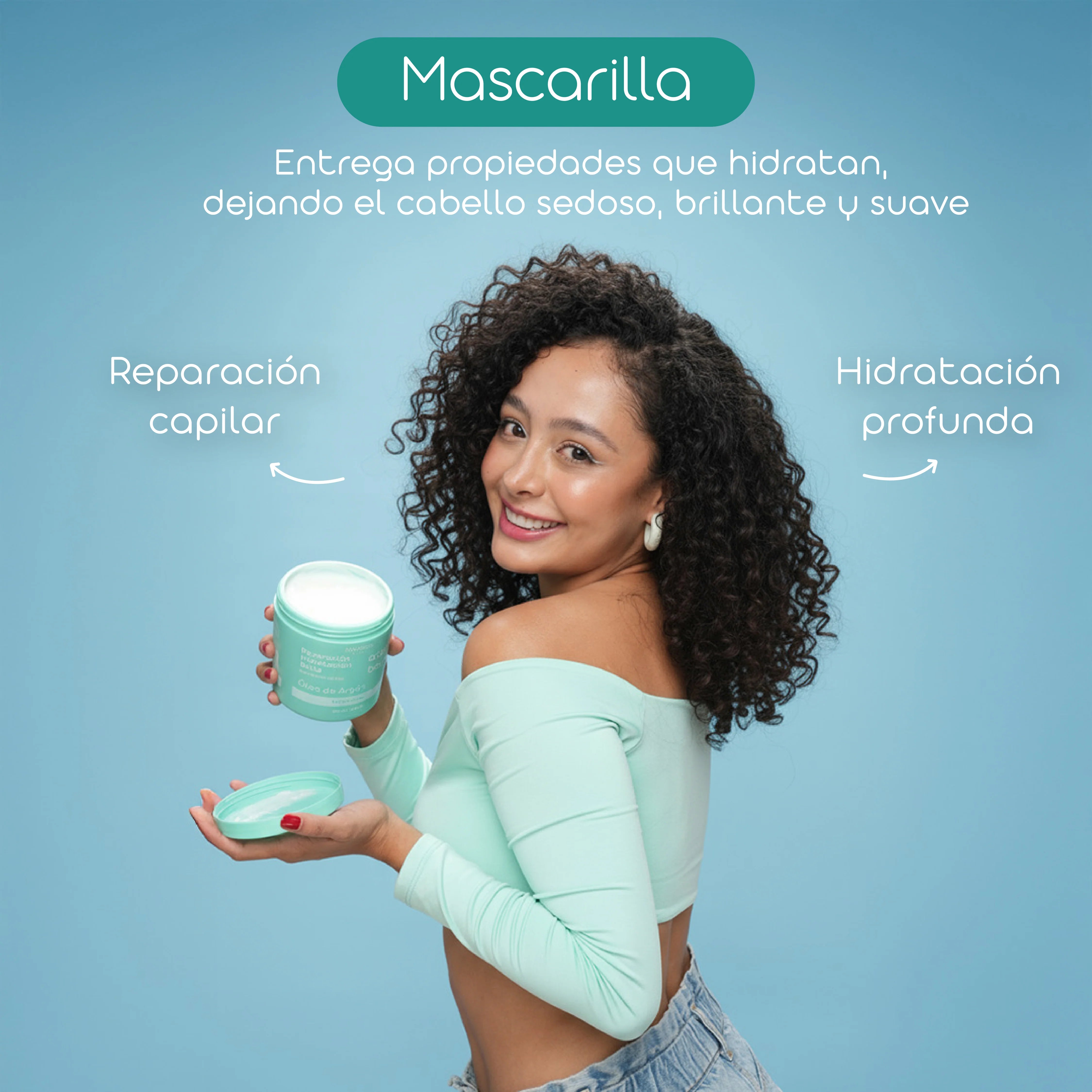 MASCARILLA ARGAN BOOM *500ML AMAZONICA BELEZA