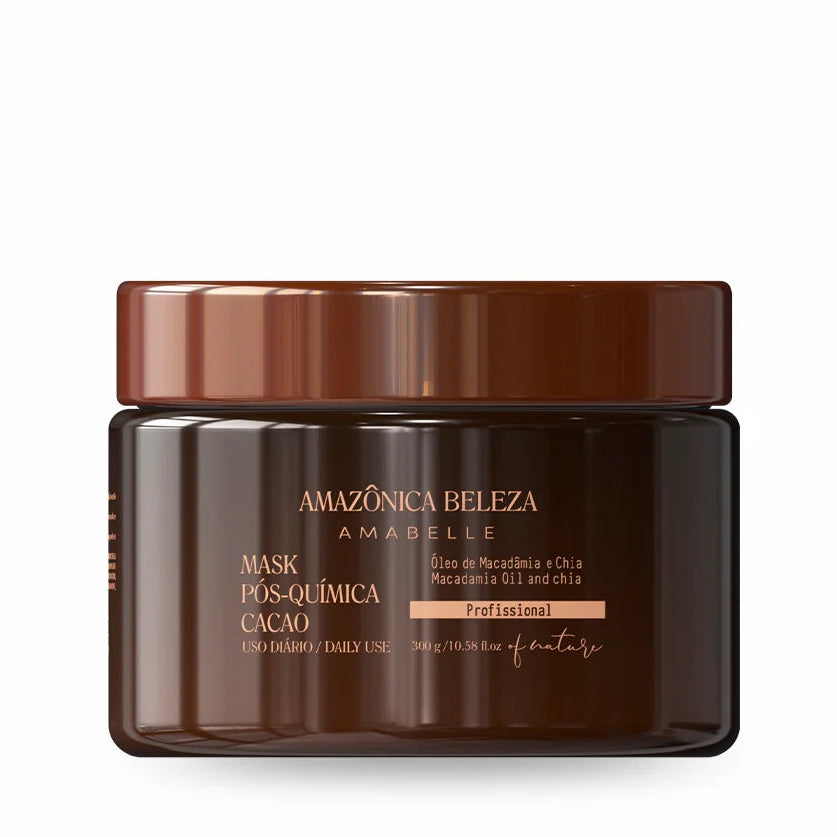 MASCARILLA POST QUIMICA CACAO *300ML AMAZONICA BELEZA