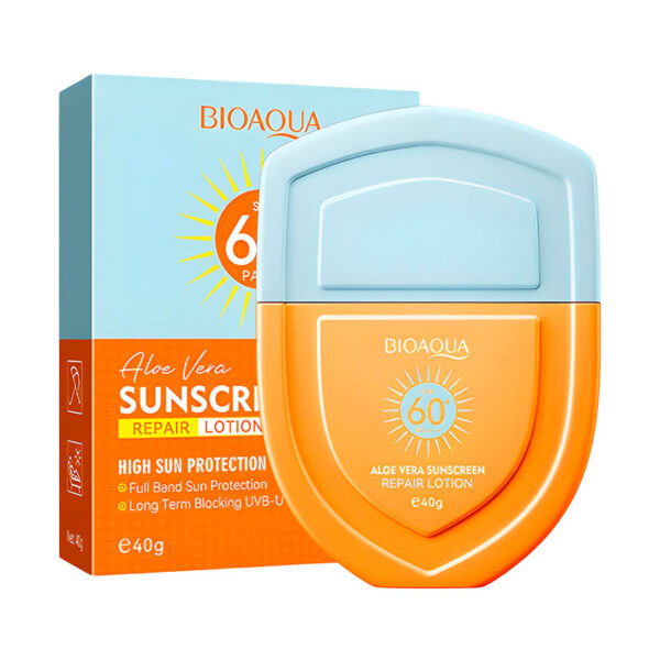 Protector Solar Aloe Vera SPF 60 40 g Bioaqua