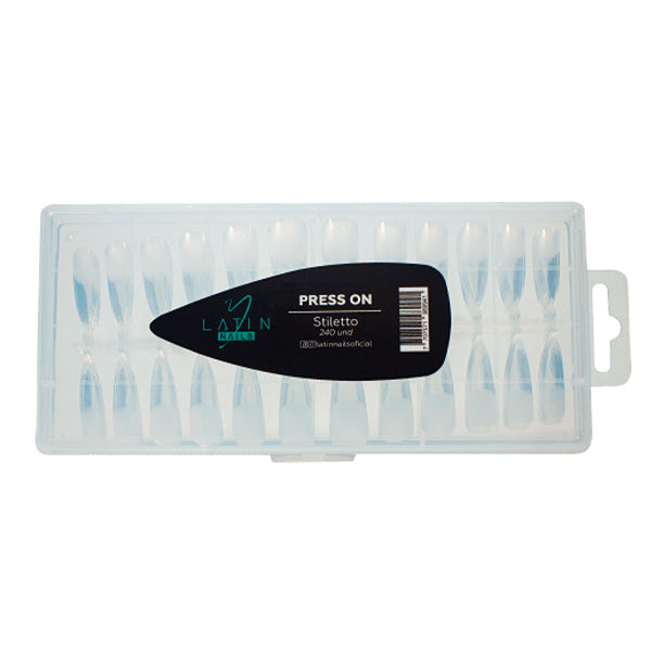Caja de Uñas Press On Latin Nails x 240 Unidades