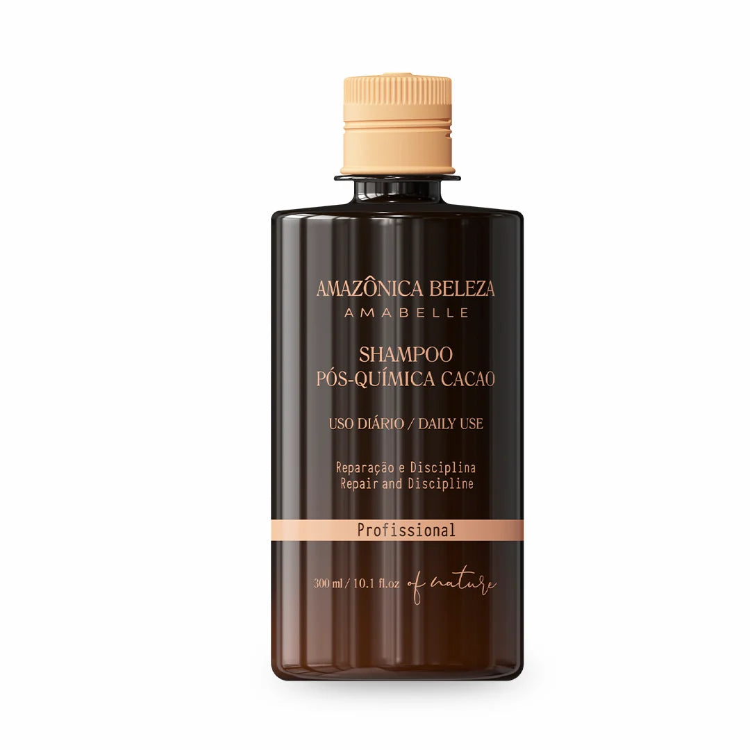 SHAMPOO POST QUIMICA CACAO *300ML AMAZONICA BELEZA