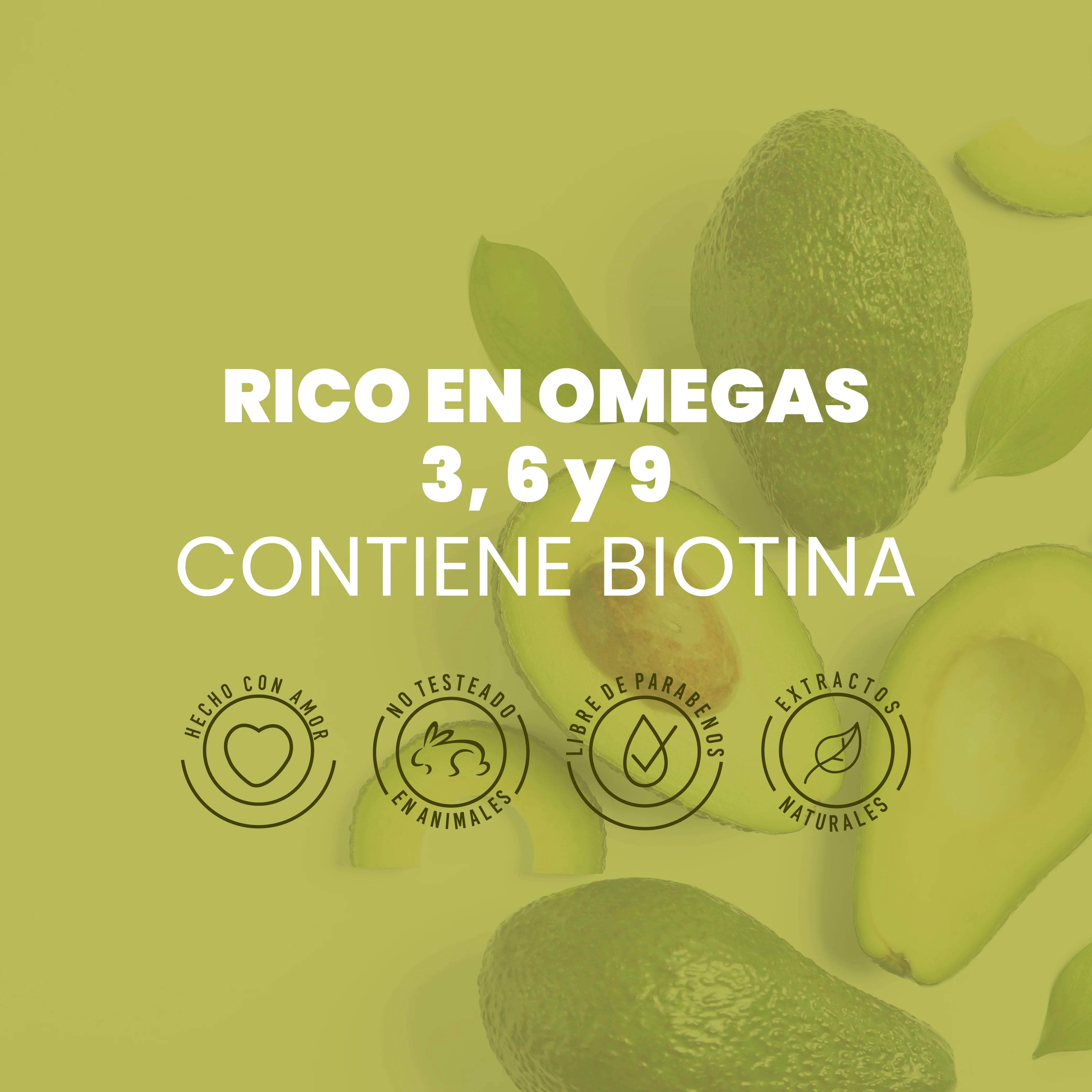 Shampoo Hidratante de Aguacate Anyeluz 500 ml