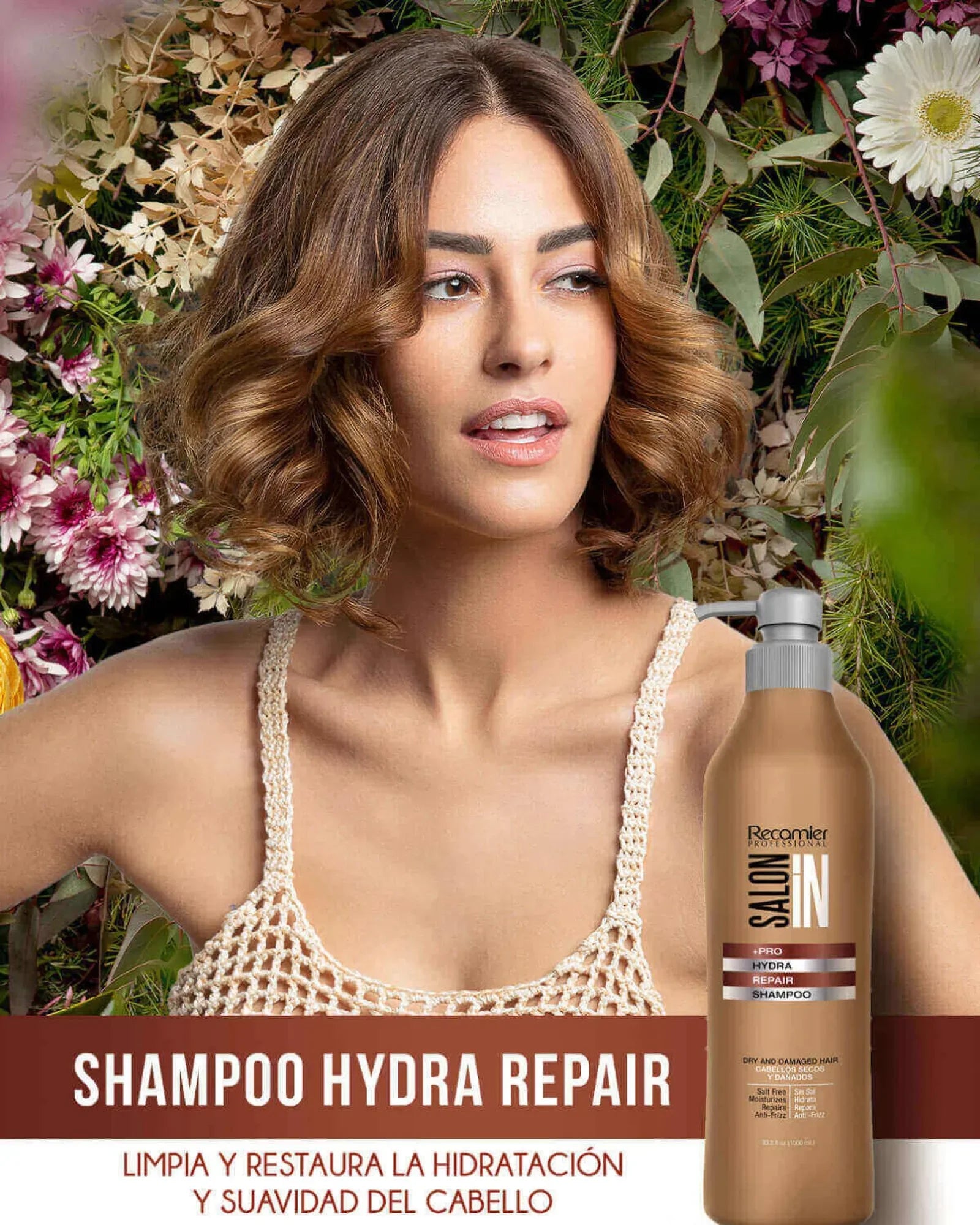 Shampoo Hydra Repair Salon In 1000 Ml Recamier