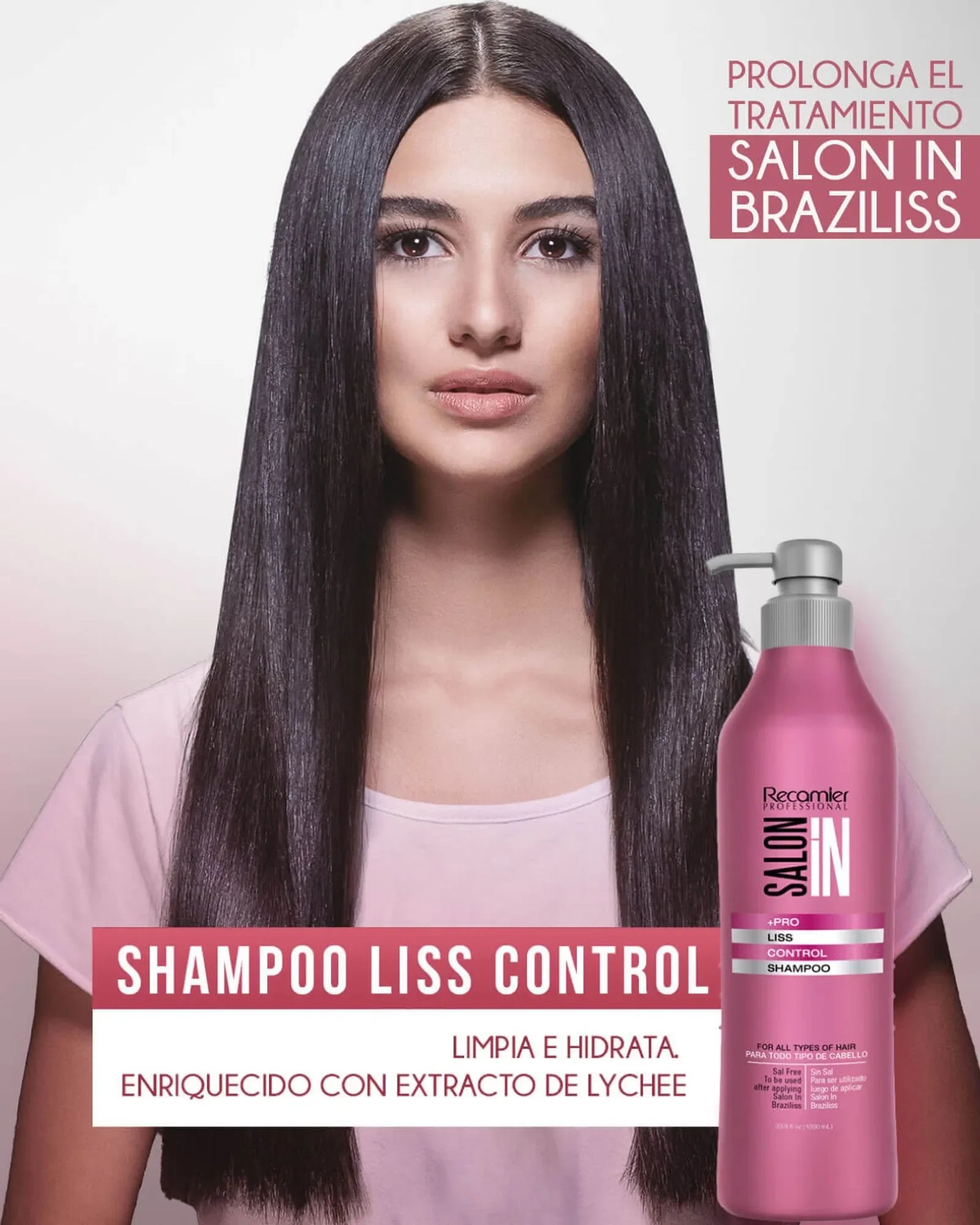 Shampoo Liss Control Salon In Recamier 1000 ml