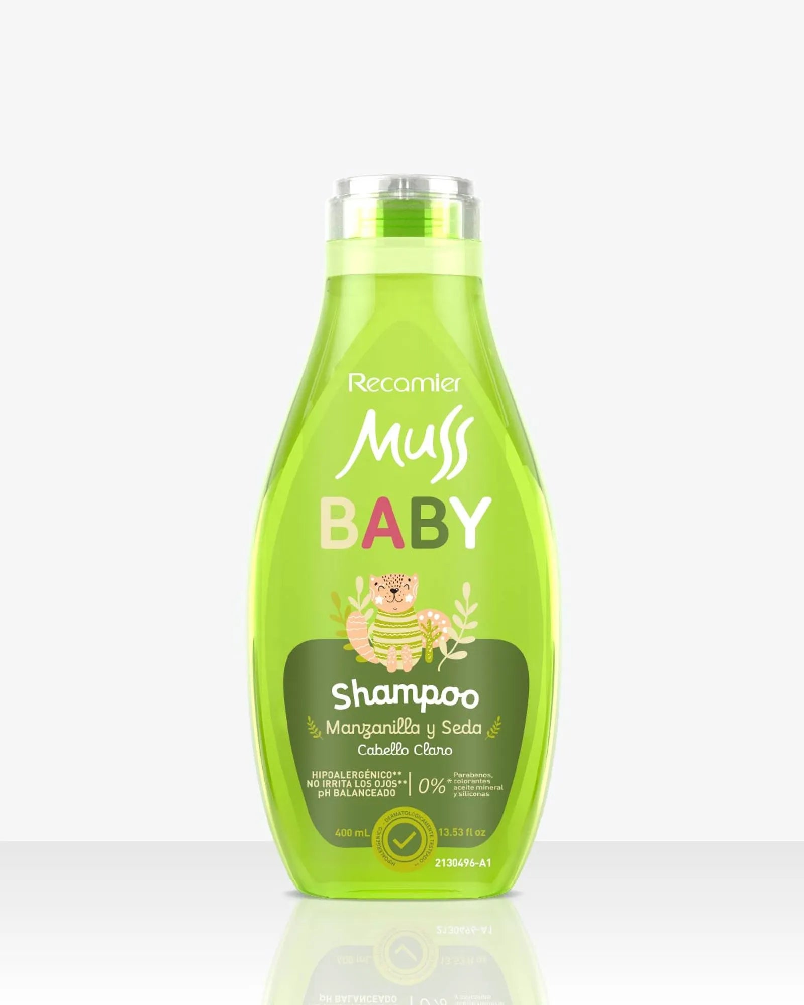 Shampoo Manzanilla Y Seda X400Ml Recamier Muss