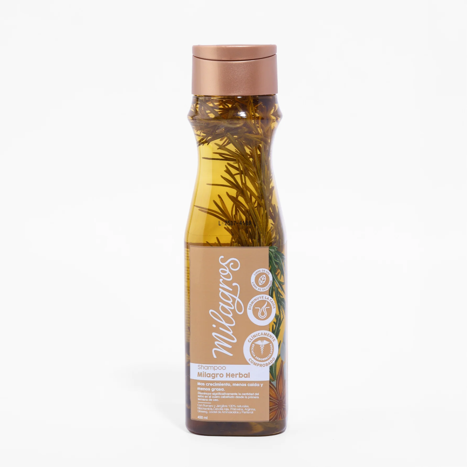 Shampoo Milagro Herbal Milagros X 450Ml