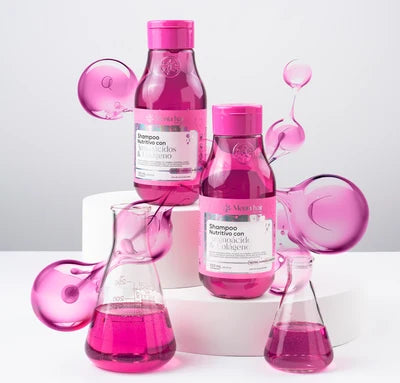 SHAMPOO NUTRITIVO CON AMINOÁCIDOS Y COLÁGENO *550ML MENTA HAIR