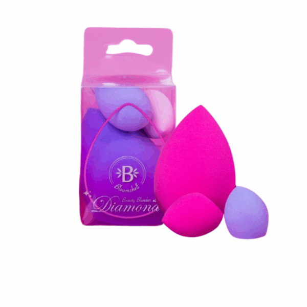 Set Diamond Beauty Blender Bloomshell x3 Unidades