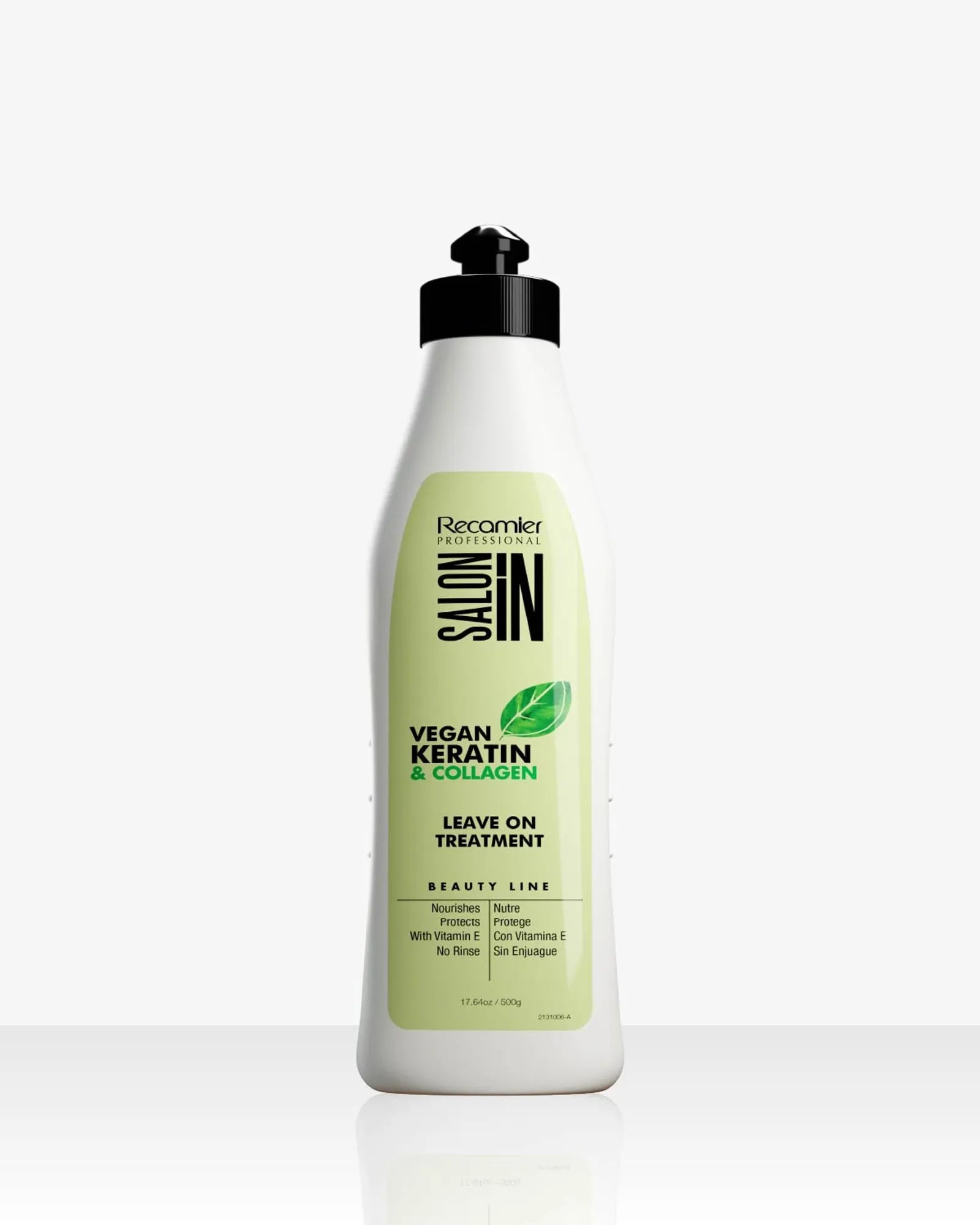 Tratamiento Leave On Vegan Keratin Collagen Recamier 500 ml