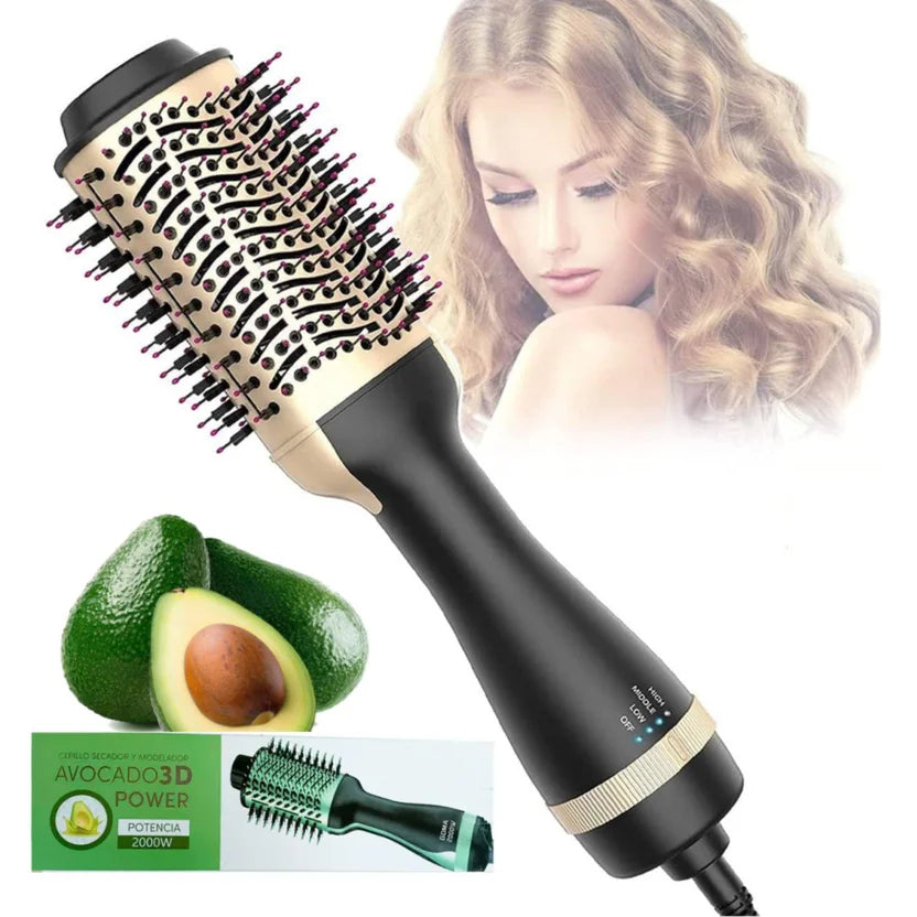 Cepillo Secador Aguacate 3D Power PHDZ-01